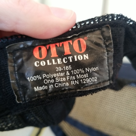 Vtg Playboy Bunny Logo Snapback Trucker Hat Mesh Bunny Label Otto… - Picture 11 of 12